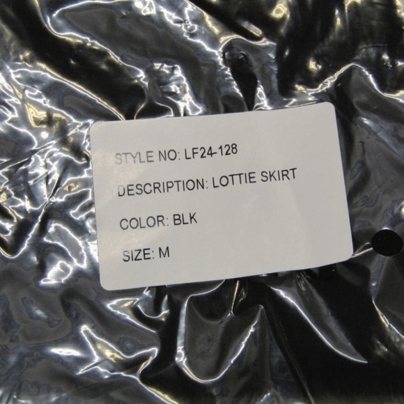 Luum Womens Lottie Maxi Skirt Black Size M Elastic Waist Round Hem A-Line - Picture 7 of 9